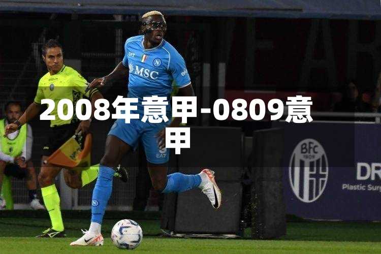 2008年意甲-0809意甲