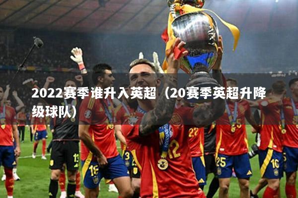 2022赛季谁升入英超（20赛季英超升降级球队）